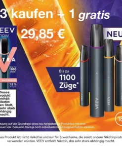 VEEV NOW ULTRA 3 kaufen + 1 gratis Watermelon 20 mg/ml