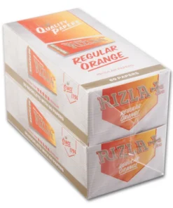 RIZLA Regular Orange Zigarettenpapier 100×60