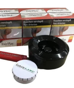 2 Stangen FAIR PLAY Filter Hercules 20,00 Euro (3×60) + Feuerzeug + Tabakascher + Windascher