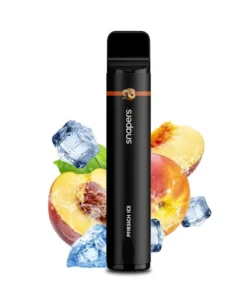 E-Shisha SNAPERS Pfirsich Ice 0mg 800 Züge