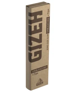 GIZEH Unbleached King Size Slim+Tips