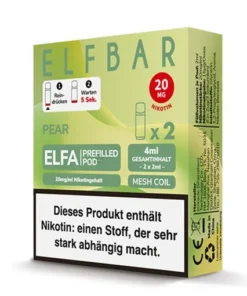 ELFBAR Elfa Pear 20 mg 2 Pods