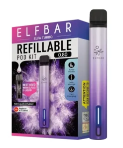 ELFBAR Elfa Turbo aurora-lila