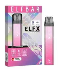 ELFBAR Elfx Set silber-pink 1000 mAH