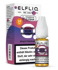 Nikotinsalz ELFBAR Elfliq Blueberry Sour Raspberry 10mg