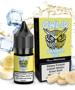 Nikotinsalz OWLIQ Banana Ice 10mg