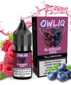 Nikotinsalz OWLIQ Blue Razz 20mg