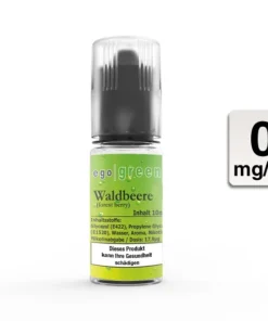 EGO GREEN Waldbeere 0 mg