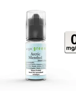 EGO GREEN Arctic Menthol 0 mg