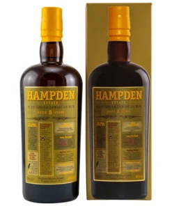 HAMPDEN 8 y.o. – Pure Single Jamaican Rum 0,7l, 46% Vol.
