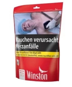 WINSTON Volumen Tobacco Red Zip Bag 185g Beutel