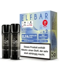 E-Liquidpod ELFBAR Elfa Blackberry Lemon 20 mg 2 Pods