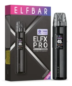 E-Zigarette ELFBAR Elfx Pro schwarz 1200 mAh