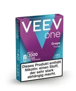 E-Liquidpod VEEV ONE Grape 20mg 2 Pods