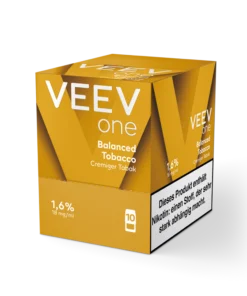 Veev One Multipack – 5 x 2er-Pack Balanced Tobacco 20mg