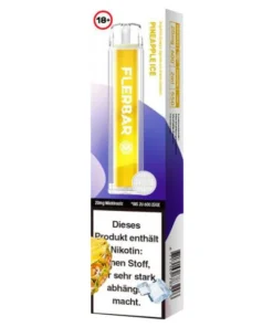 E-Shisha FLERBAR M Einweg (10) Pineapple Ice 20mg 600 Züge