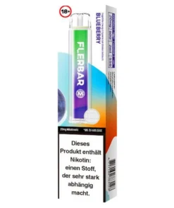 E-Shisha FLERBAR M Einweg (10) Blueberry 20mg 600 Züge