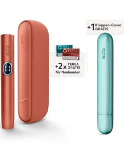 IQOS ILUMA i Kit Vivid Terracotta + Klappen-Cover Gratis