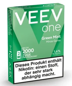 VEEV ONE Green Mint 20mg 2 Pods