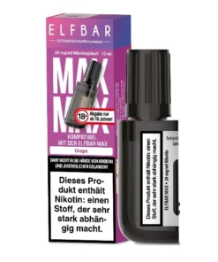 ELFBAR Max Refill Container Grape 20mg