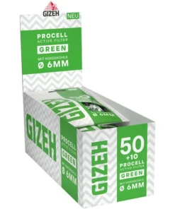 GIZEH ProCell Active Filter Green 10×60