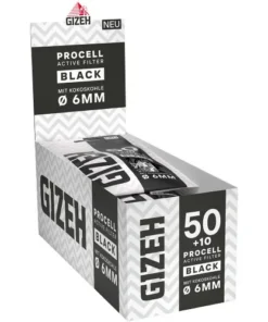 GIZEH ProCell Active Filter Black 10×60