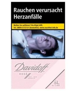 DAVIDOFF Rose SL-Line 9,40 Euro (1×20) Schachtel