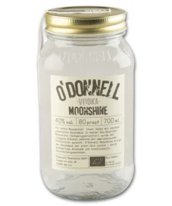 Vodka O’DONNELL MOONSHINE Bio 40% Vol.