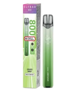 ELFBAR 800 Einweg Grape Mint 0mg