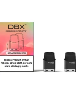 DBX for ZIPPO Strawberry Kiwi 20mg 2 Pods