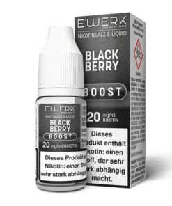 E-Liquid Nikotinsalz E’WERK Boost Blackberr 20mg
