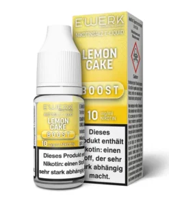 E-Liquid Nikotinsalz E’WERK Boost Lemoncake 10mg