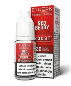 E-Liquid Nikotinsalz E’WERK Boost Red Berry 20mg