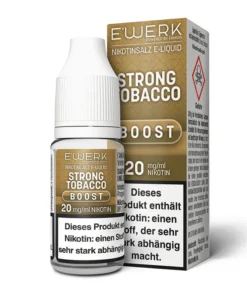 E-Liquid Nikotinsalz E’WERK Boost Strong Tobacco 20mg