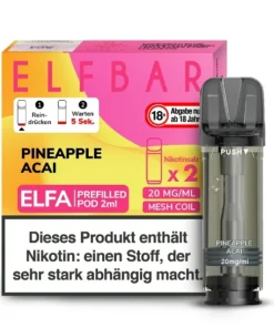 ELFBAR Elfa Pineapple Acai 20 mg 2 Pods