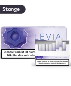 LEVIA Dark Berry Menthol & Blaubeere – Stange (10×20 Stück)