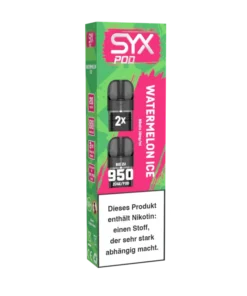 SYX Pods Watermelon Kiwi 20mg (2er Pack)