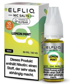 Nikotinsalz ELFBAR Elfliq Lemon Mint 10mg