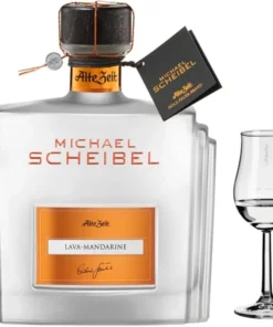Scheibel Lava – Mandarine 0,7l + Scheibel Aroma Glas