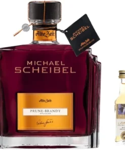 Likör SCHEIBEL Prune-Brandy 35% Vol. Holz Feuer Brand