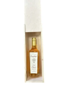Dom July`s Finest Likör Pflaume und Birne 25% 0.7l in stilvoller Holzbox