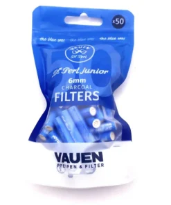 Aktivkohlefilter Dr. Perl Vauen BLUEONES 6mm Filter Dreherfilter