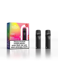 SKE Crystal 800 Pro Peach Blueberry Ice 20mg 2 Pods