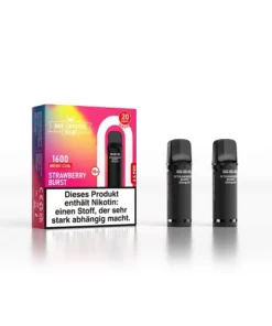 SKE Crystal 800 Pro Strawberry Burst 20mg 2 Pods