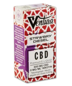 VENTURA Strawberry Diesel 6% CBD ohne Nicotin & THC