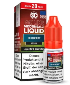 E-Liquid Nikotinsalz SC Red Line Blueberry 20mg
