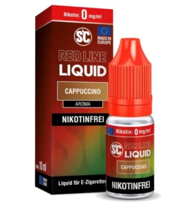 E-Liquid Nikotinsalz SC Red Line Cappuccino 0mg
