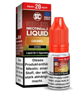 E-Liquid Nikotinsalz SC Red Line Caramel 20mg