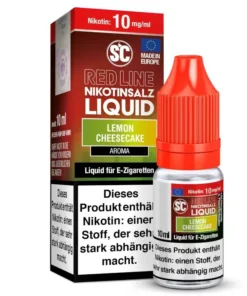 E-Liquid Nikotinsalz SC Red Line Lemon Cheesecake 10mg
