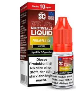 E-Liquid Nikotinsalz SC Red Line Pineapple Ice 10mg